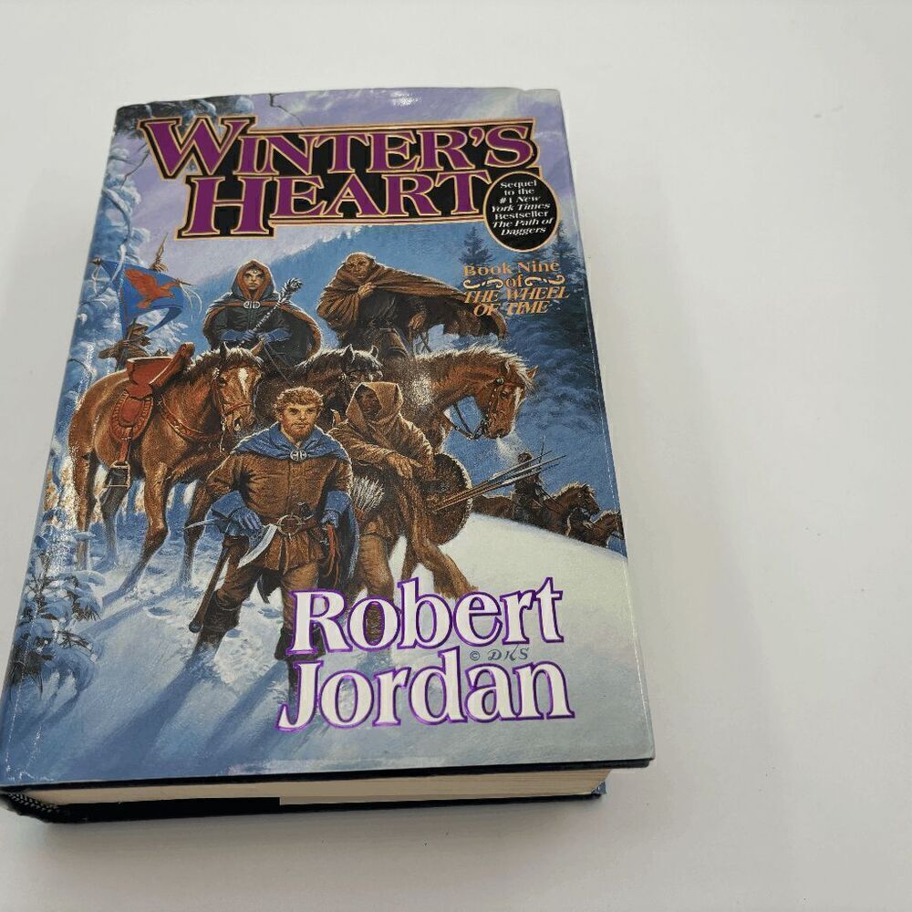 The Wheel of Time Winter's Heart Robert Jordan True First Edition Print 1st/1st